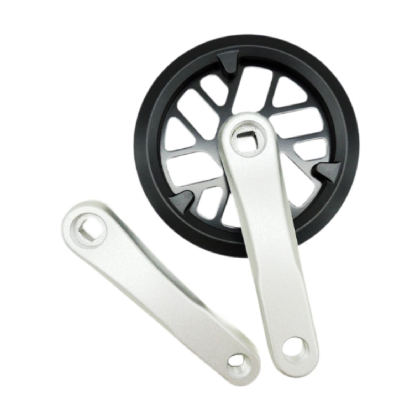 Kids Bike Crankset Crank Set 32T Bike Crank Arm Set Square
