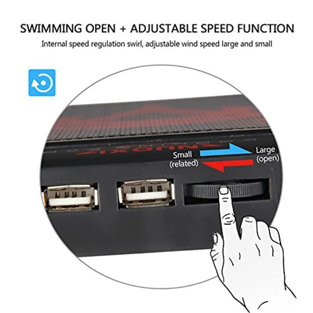 Laptop Cooling Pad Laptop Stand with 3 Cooling Quiet Fans for 12-17" Laptops