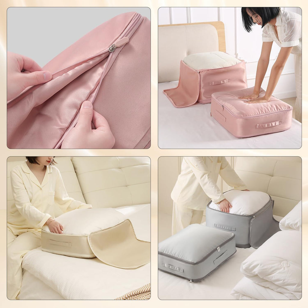Ultra Space Saving Self Compression Organizer New Heavy Duty Moving Bags