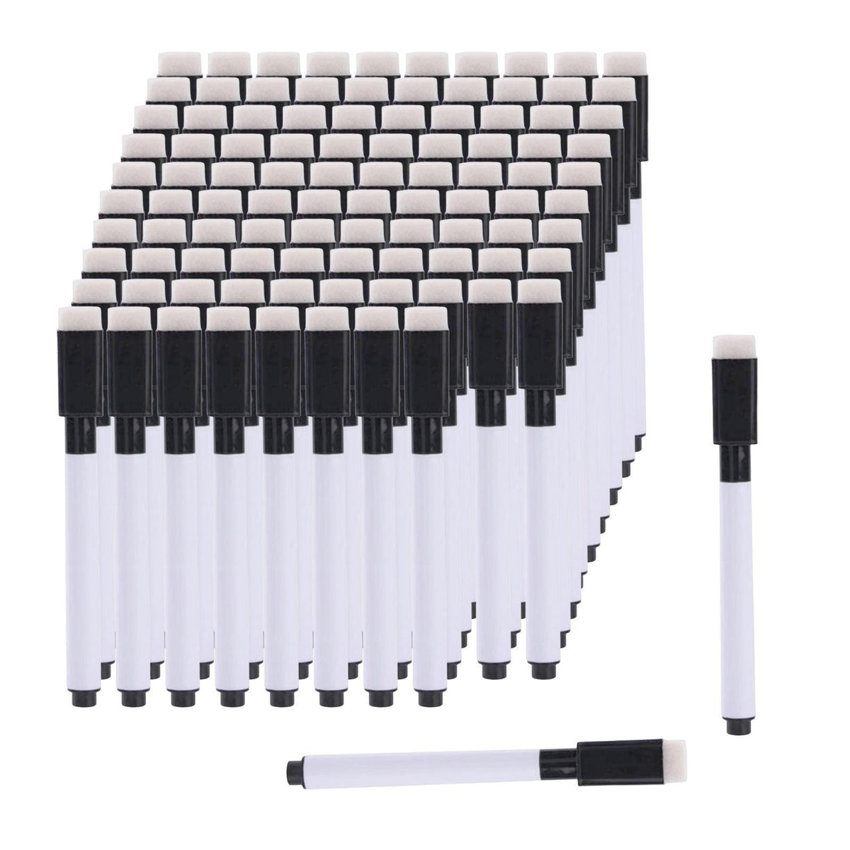 100x Whiteboard Marker Pens White Board Pen Water Colour for Home Office