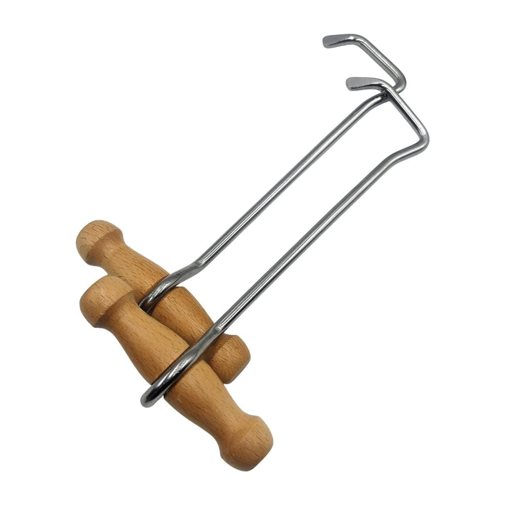 2x Horse Boot Puller Wooden Handle Boot Hooks Comfortable Gripping Equestrian