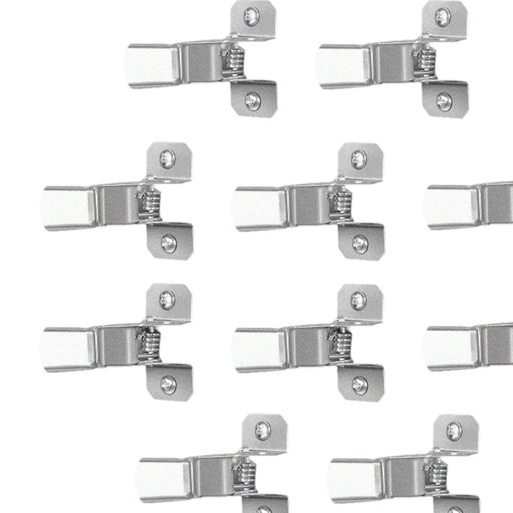 10x Shovels Holders Wall Mounted Brooms Gripper Tool Clips Garden Yard Tool