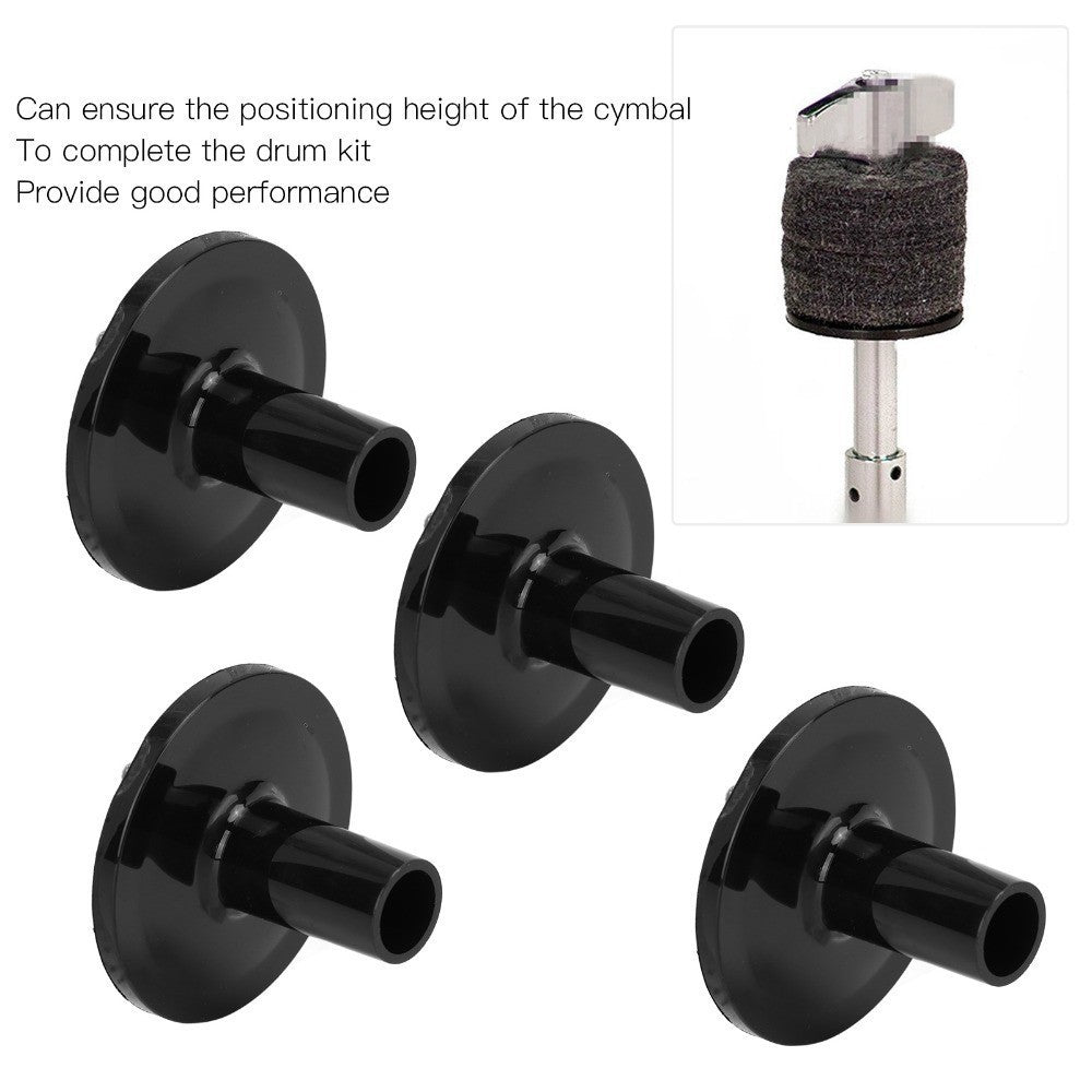 15pcs Plastic Cymbal Stand Felt Washer Cymbal Sleeves  Drum Maintenance