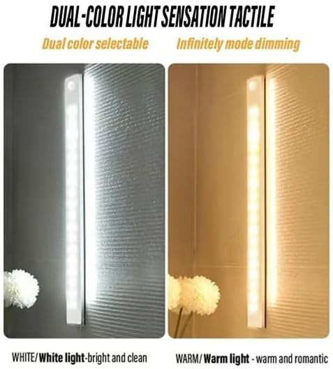 Punch-Free Smart Sensor Magnetic Rechargeable LED Lights Sensor Light Indoor