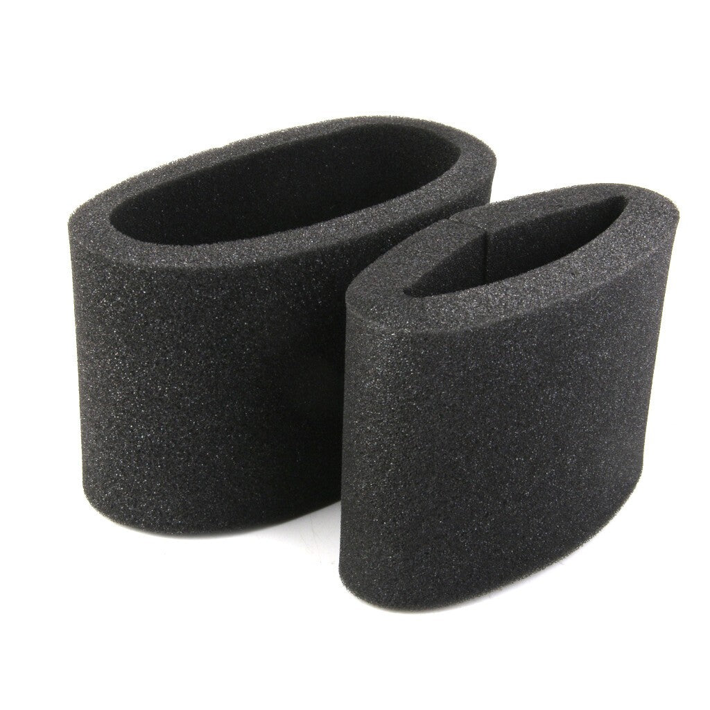 Motorcycle Air Filter Foam Sponge Pads Replace Part for Honda CG125, Black