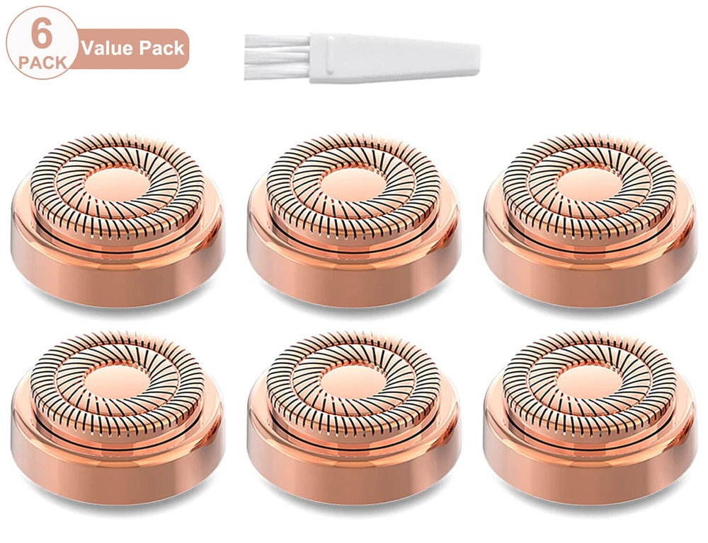 Finishing Touch Gen 2 Flawless Facial Epilator 4/6Pcs Replacement Cutting Heads
