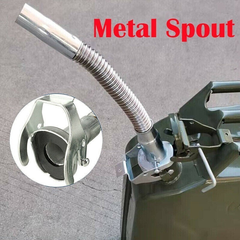Jerry Cans Metal Jerry Can Pouring Spout Flexible Nozzle Petrol Fuels