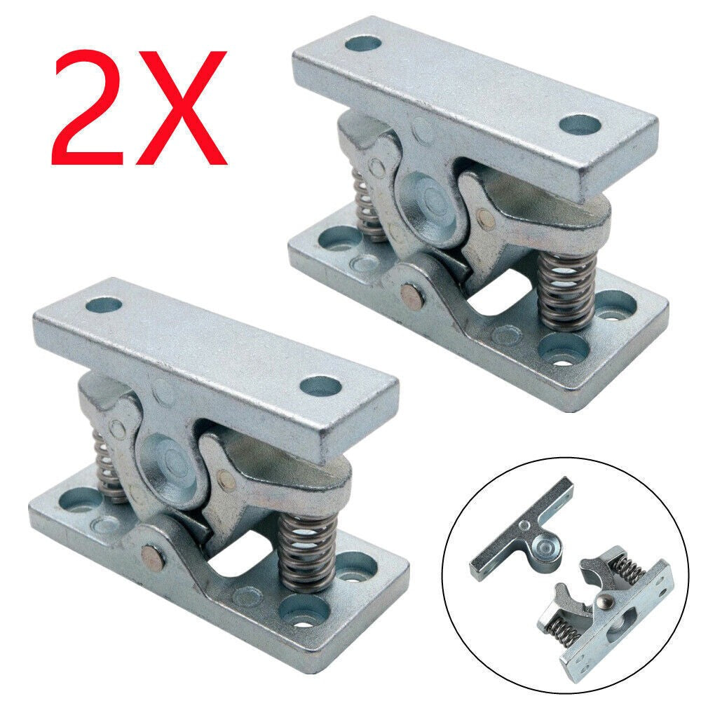 2X Door Retainer Catch Zinc Alloy For Caravan Motorhome And Boat Door Clip UK