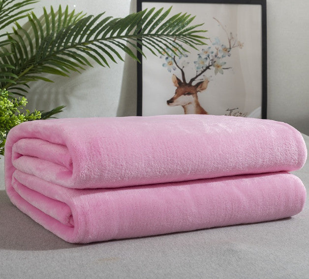 Soft Flannel Throw Blanket All Season Sofa Bed Warm Cover