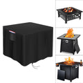 Fire Pit Cover Portable Heavy Duty Waterproof Practical Fire Table Cover for