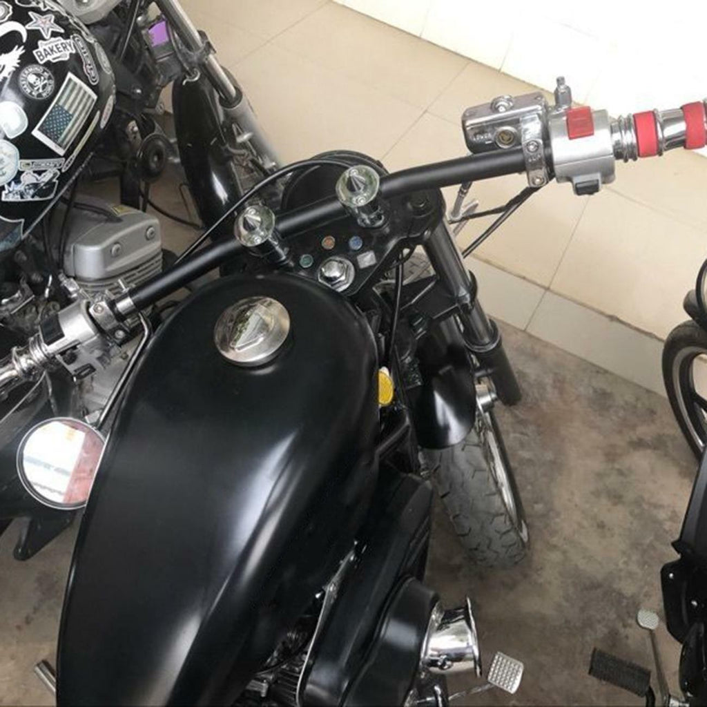 1 inch 25mm Motorcycle Handlebars Drag Bars Black For Harley Sportster Bobber