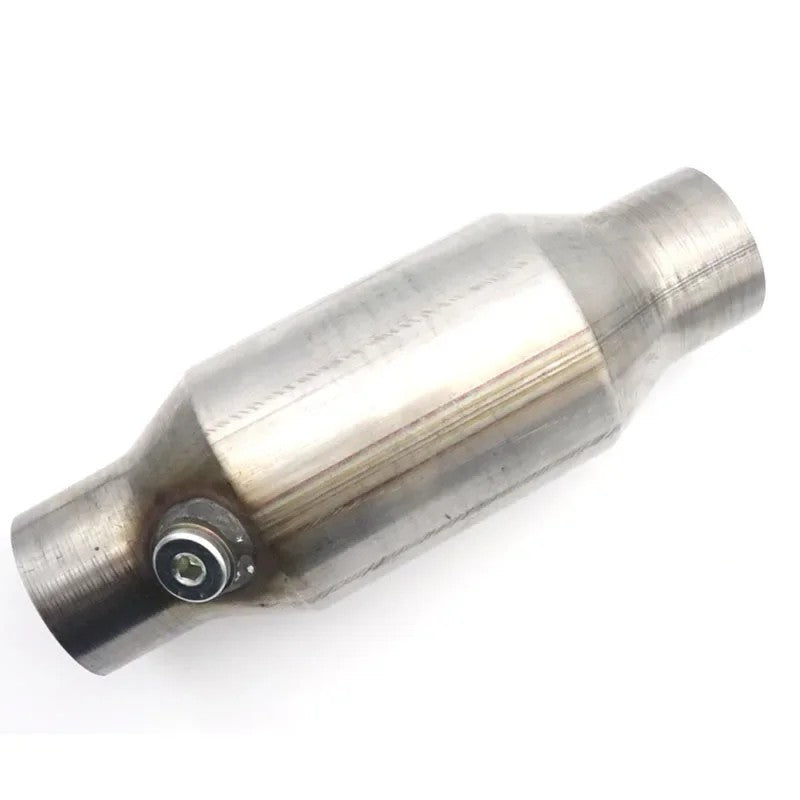 Universal 2.5"Inch Sports Cat Catalytic Converter High Flow 400 Cells Stainless