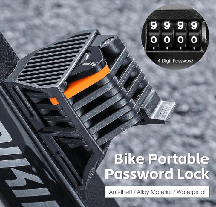 Titanguard Pro Bike Lock Titan Guard Foldable Chain Lock Heavy 4 Digit Code