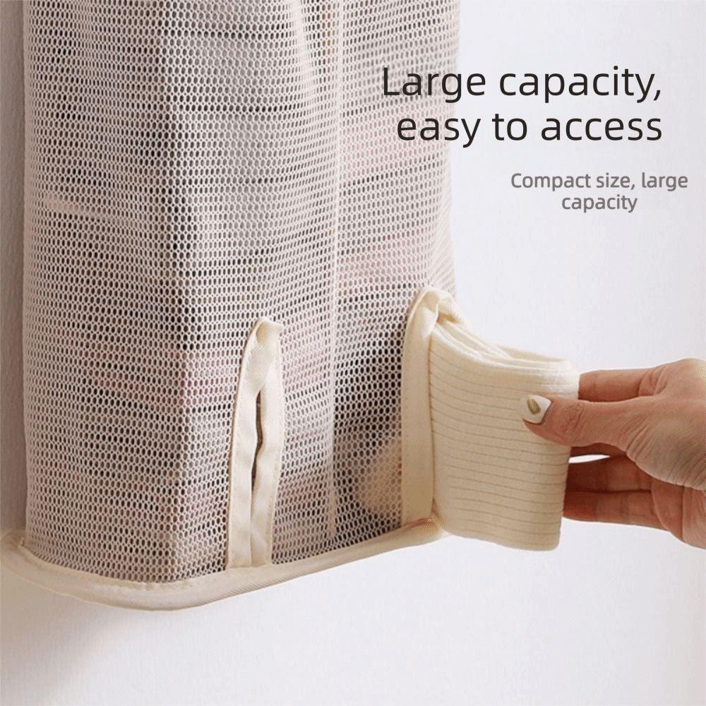 Large Capacity Hanging Storage Bag Closet Organizer  Kitchen Storage