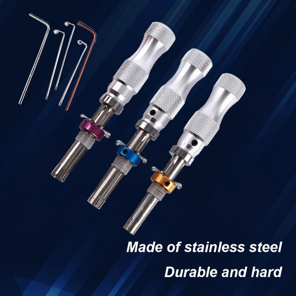 3pcs/Set Plum Tools 7 Pin Advanced Tubular Lock Accessory Part 7.0/7.5/7.8mm UK