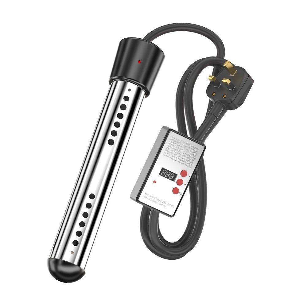 3000W Immersion Water Heater Electric Boiler Heating Portable Suspension UK Plug