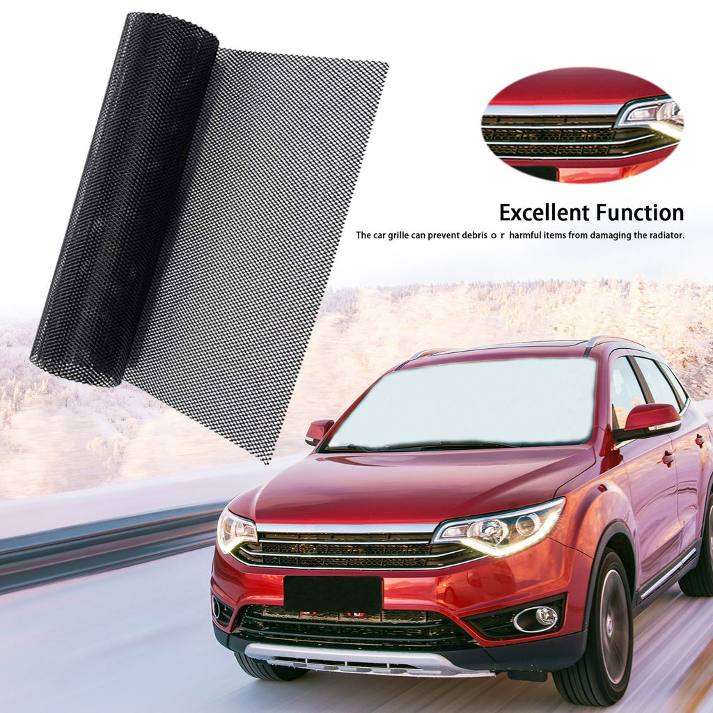 Universal Car Grille Mesh Net Aluminum Fine Mesh Grill Insert Bumper 39"x13"