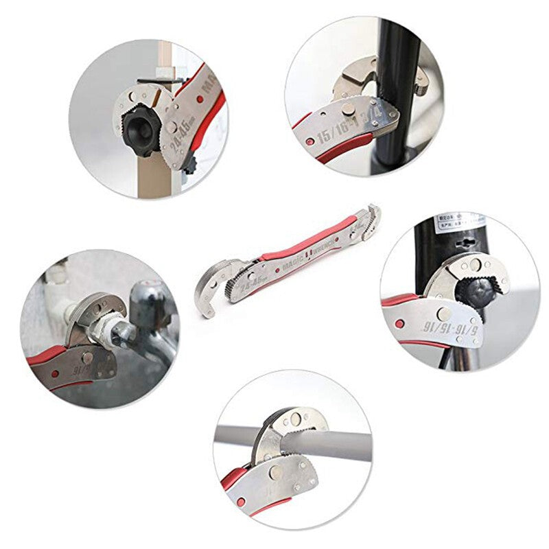 9-45mm Adjustable Magic Wrench – Multi-function Universal Self-Locking Spanner
