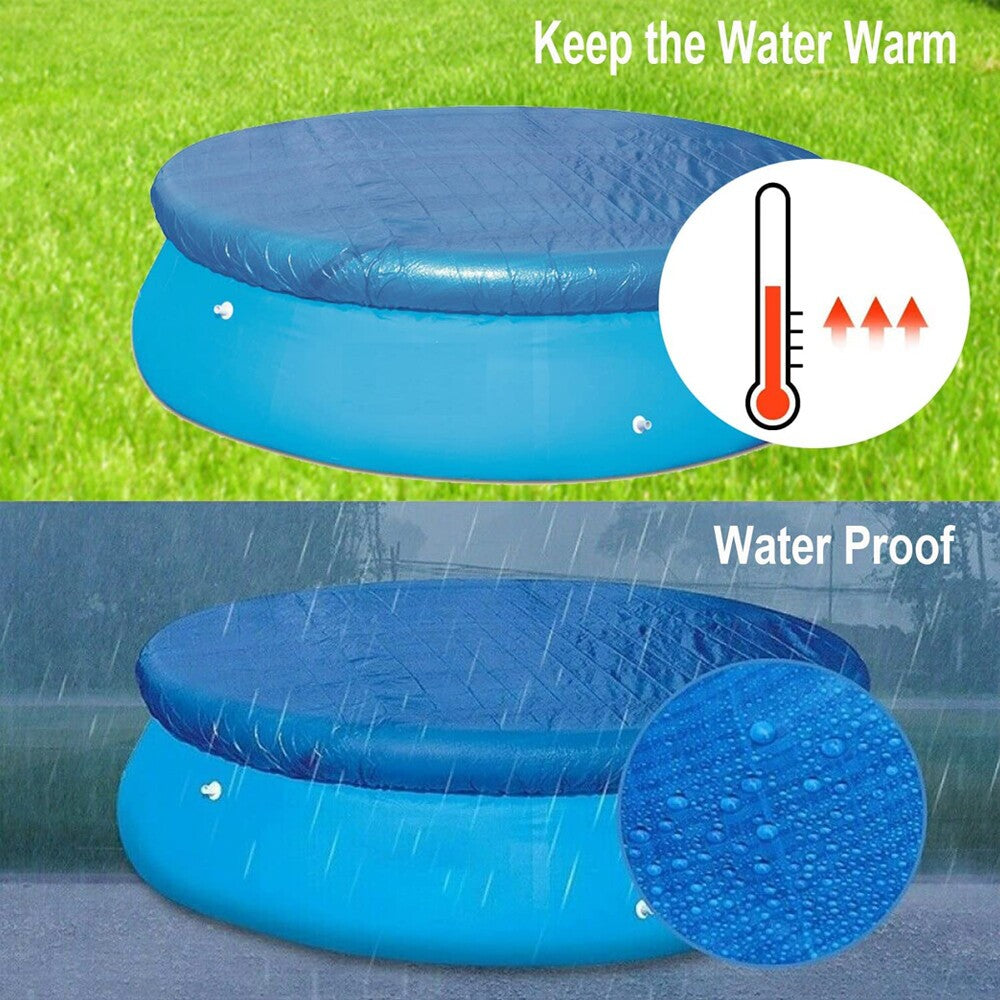 Round Swimming Pool Cover for Intex Bestway Family Garden Paddling Pools Cover