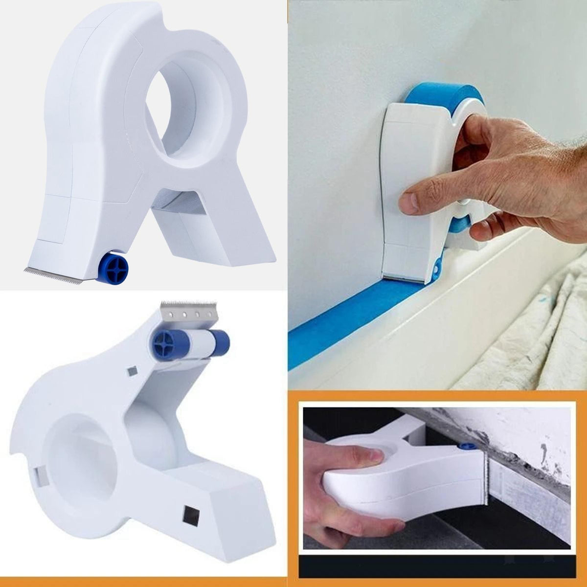 Painter Masking Tape Applicator Wall Floor for 1.88-2" x 60 Yard Standard Tape