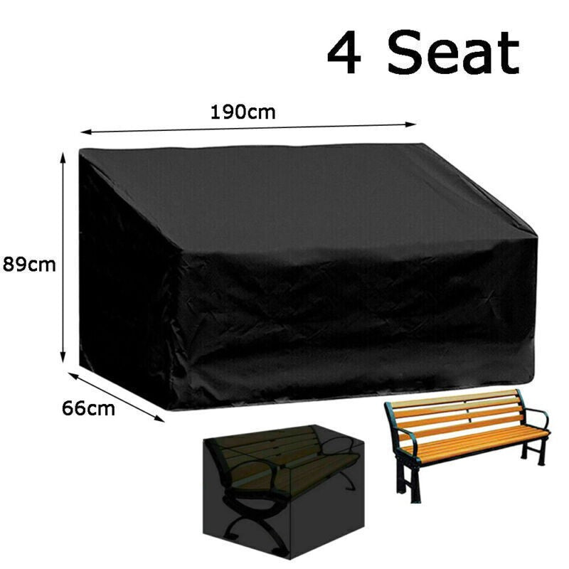 Waterproof Outdoor Garden Patio Furniture Cover for Patio Bench Seat Chair Cover