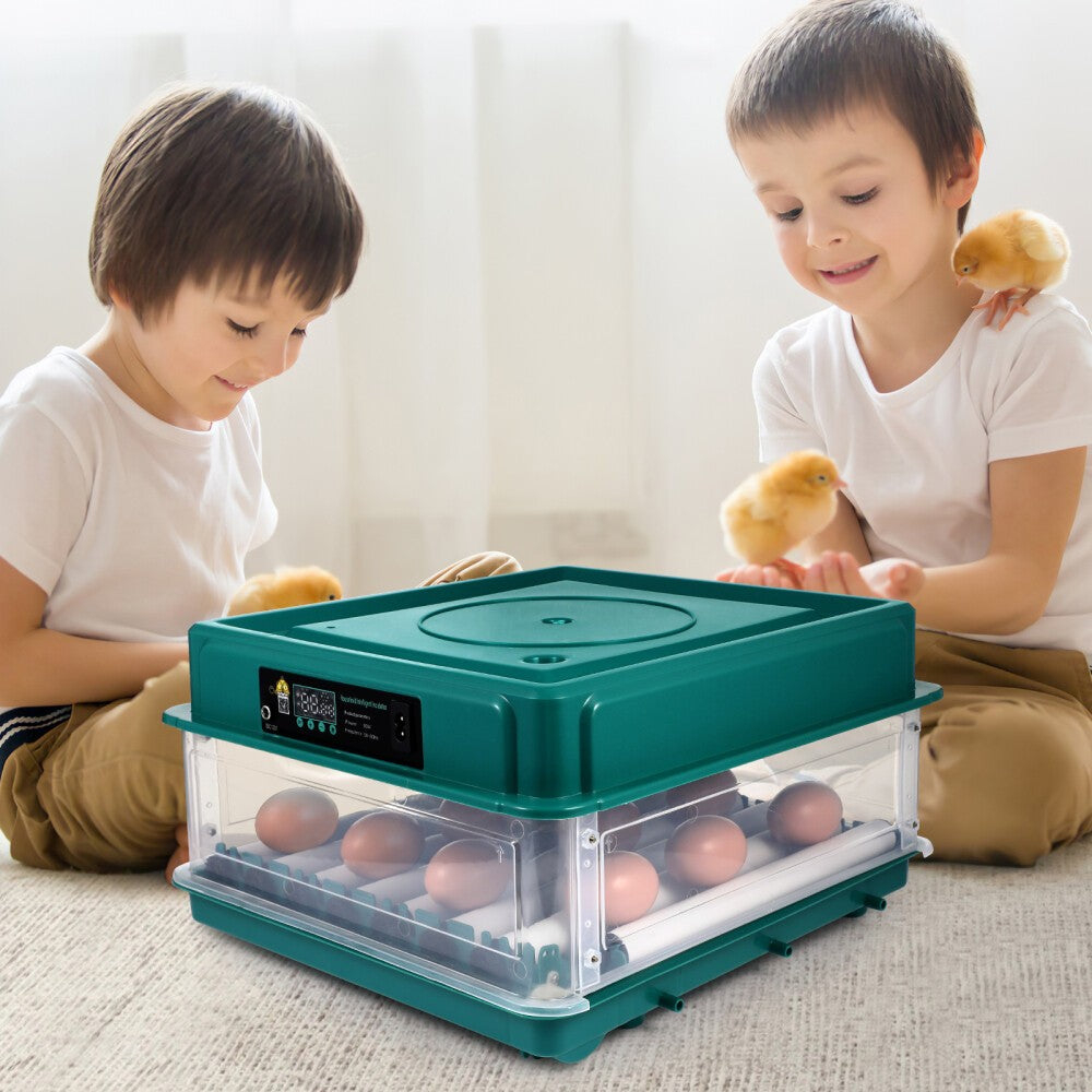 48 Egg Automatic Turning Incubator Chicken Duck Eggs Digital Hatching Machine