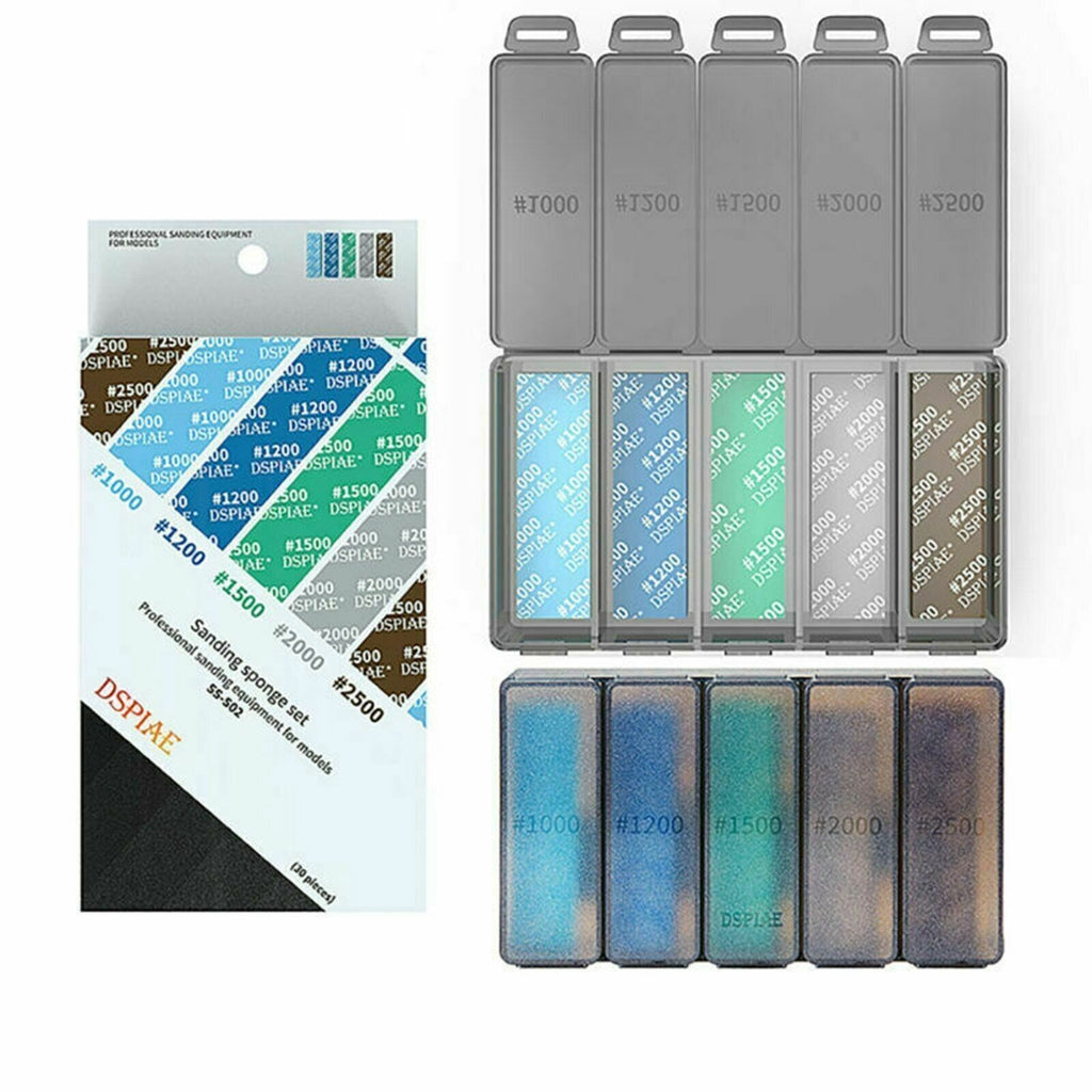 Sanding sponge for Dspiae GK military model sandpaper sanding tool kit