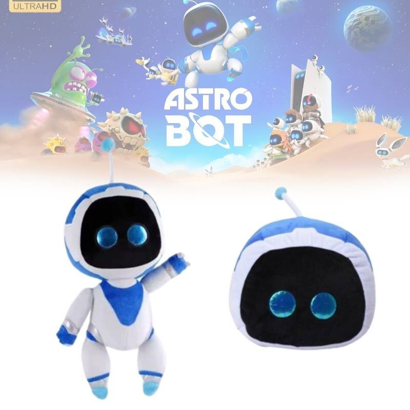 Able Astro Bot Plush Rescue Plan Game Inspired Soft Toy For Kids And