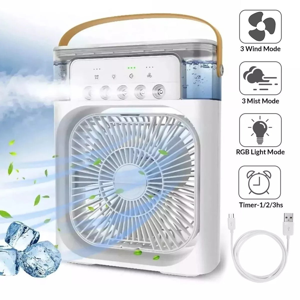 Portable Air Cooler Fan Evaporative Ice Cold Cooling Air Conditioner Humidifier