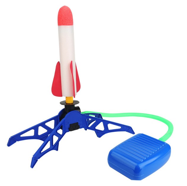 Toy Rocket Launcher for Kids with 3 Foam Rockets and Toy Air Rocket Launch Gift~