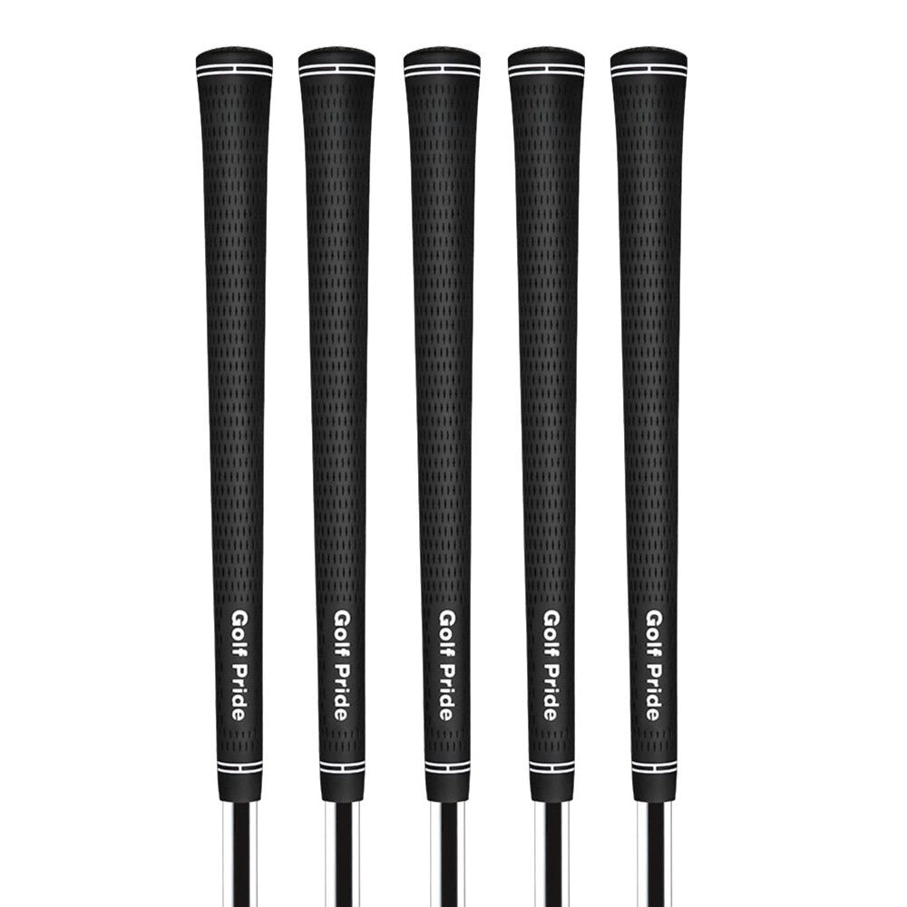 13Pcs Tour Velvet Standard Midsize Black Golf Club Grips Rubber Anti-Slip