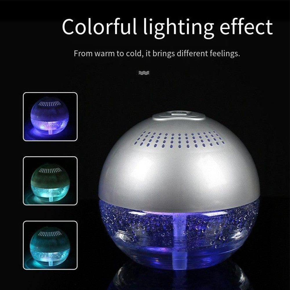 Air Purifier and Revitalizer 10W with Decorative Colour Changing LED Lighting