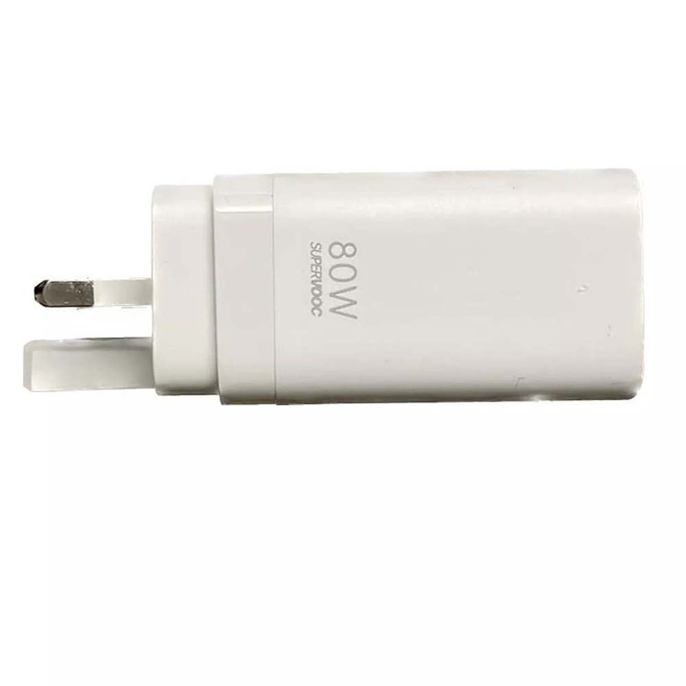 New 80W Oppo Super VOOC Fast Charger & Cable Set – For Reno 13-8 Pro Models
