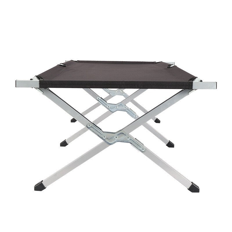 Heavy Duty Folding Camping Camp Bed Light Aluminium Steel Legs FREE CARRY BAG