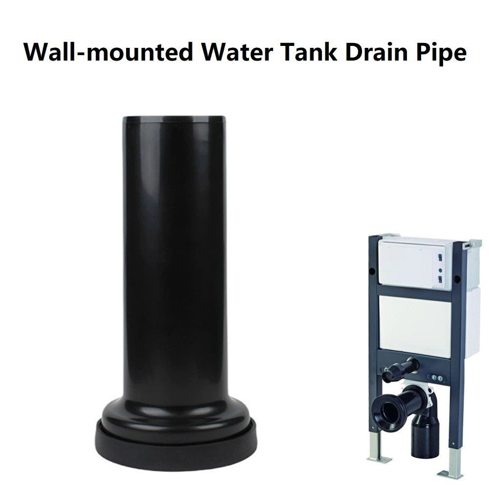 ABS PP 300mm Drain Pipe for Wall Mounted Toilets Compatible with Most Models