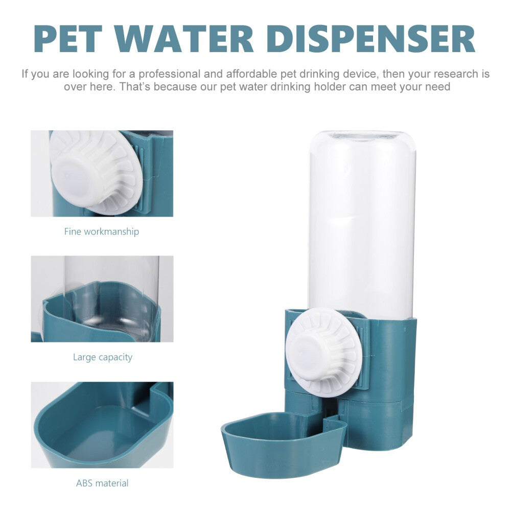 Automatic Water Refiller Dispenser for Animals Dog Crate Bottle Travel