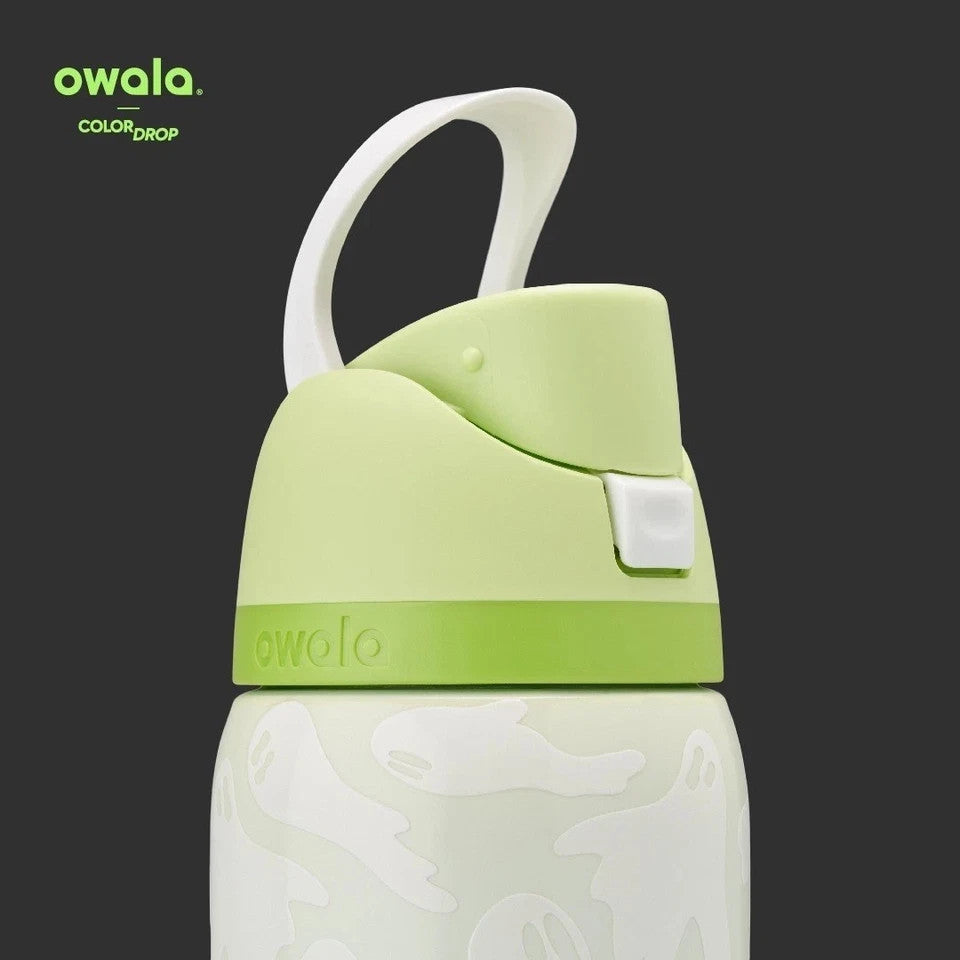 For Owala Boo-Ya Glow-in-the-Dark Color Drop 32 oz Freesip Halloween Bottle