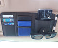 Car Sun Visor Organizer Auto Pen Business Card Holder CD Storage Box Bag Black