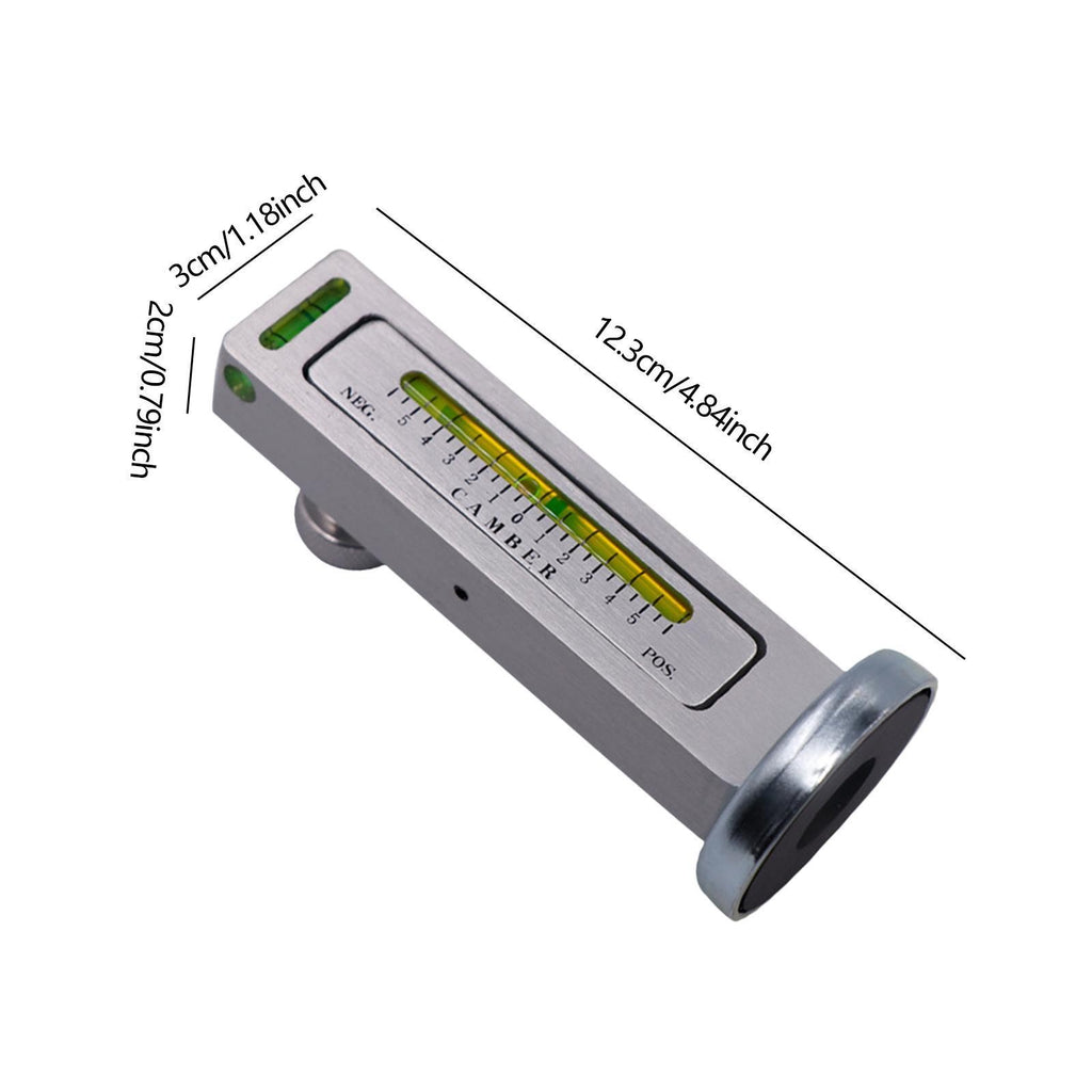 Magnetic Gauge Tool Wheel Alignment Level Instrument Camber Gauge for RV Car