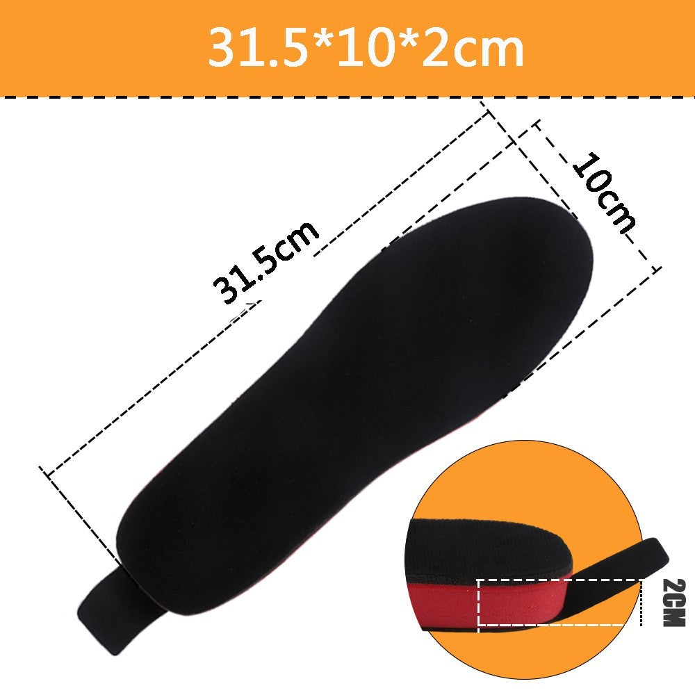 Heated Insoles Rechargeable Electric Heated Shoes Insoles with Remote Control
