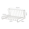 Dish Drying Rack Storage Holder Plate Organizer Dish Storage Rack for Home