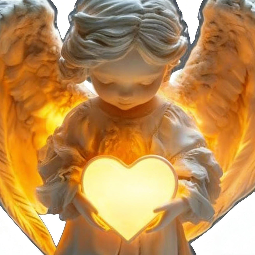 Angel For Grave Weatherproof Solar Angel Garden Statue Grave Home Decor