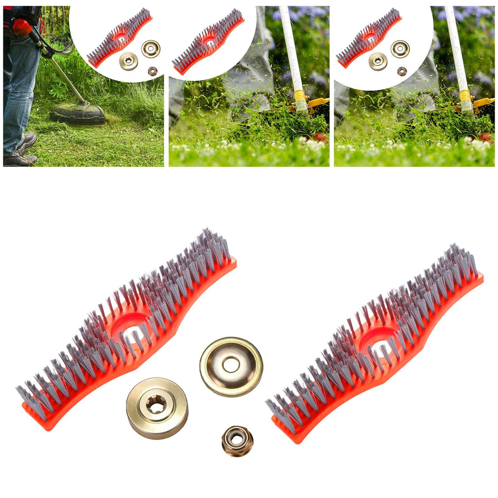 Lawn Mower Brush Head Broom Head Cleaning Brush for Patio Cleaning Floor.*