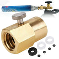To W21.8-14 with Bleed Valve Cylinder Refill Adaptor CO2 Adapter For Sodastream
