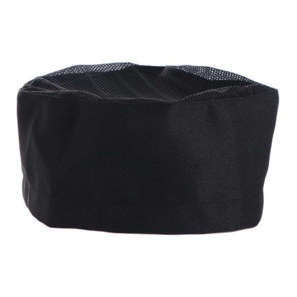 Hotel Man Chef's Hat Black Kitchen Cap Sushi Restaurant Waiter Work Hat New