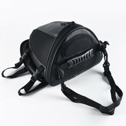 Motorcycle Tail Bags Motorbike Waterproof Rear Seat Luggage Bag Storage Extende
