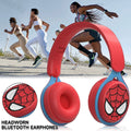 Kids Wireless Bluetooth Headphones Headset Earphone Spider Man Super Hero Gift