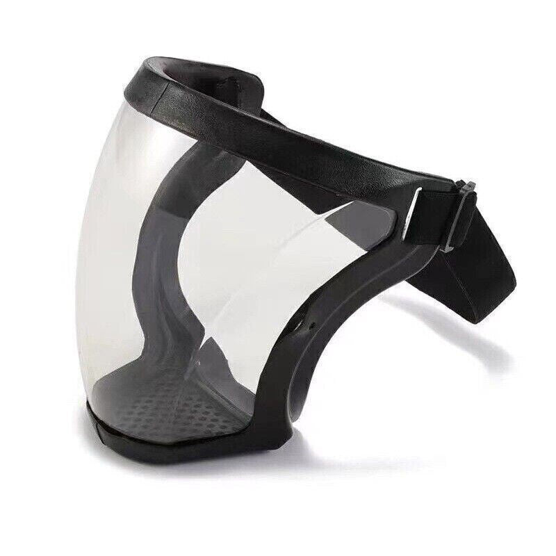Anti-fog Full Face Shield Super Protective Head Cover Transparent Safety Mask UK