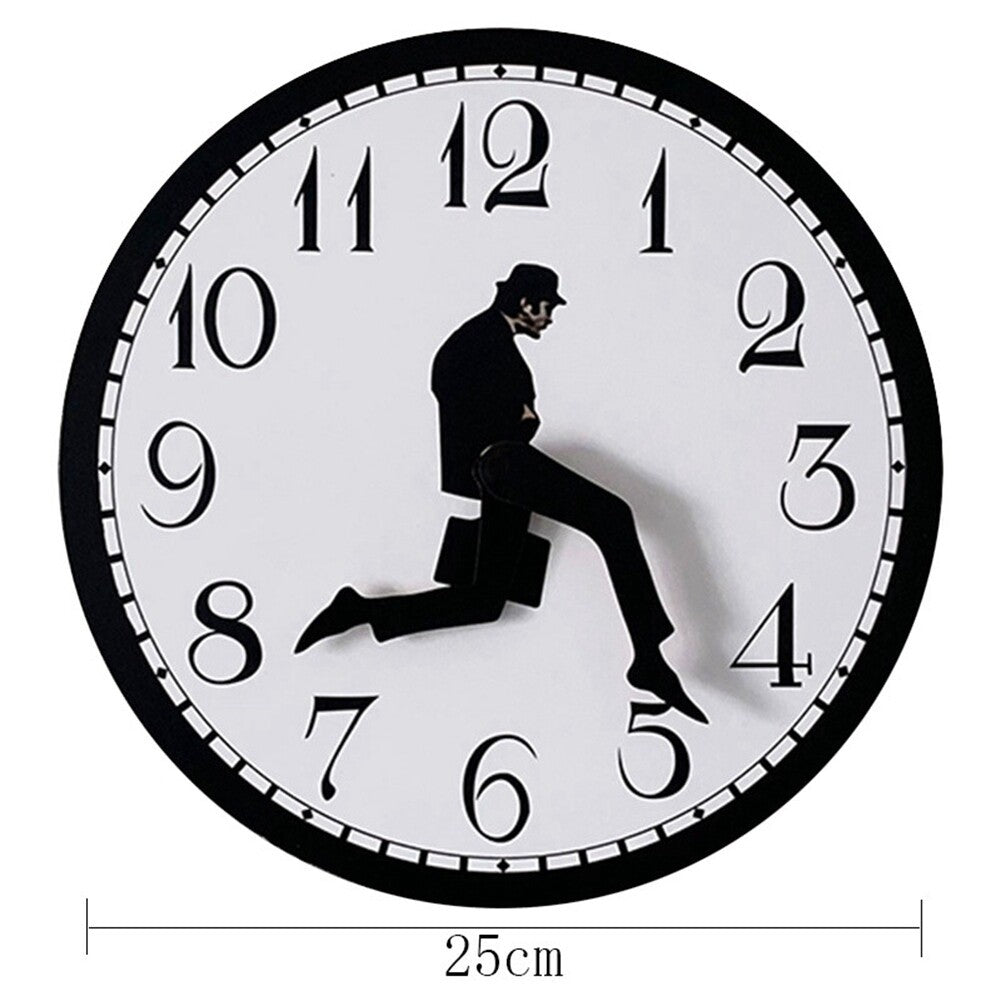 10" Wall Clock Silent Non Ticking Clock for Living Room Bedroom Kitchen Office