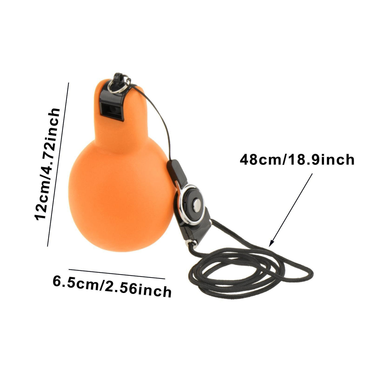 Hand  Whistle Handheld Loudly Sound Equipment with Lanyard Sports Whistle for